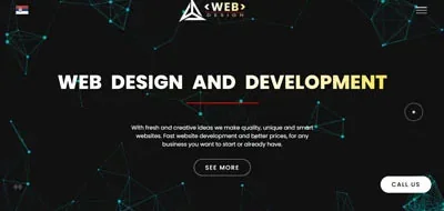 Bobanwebmaker website – our first web design brand